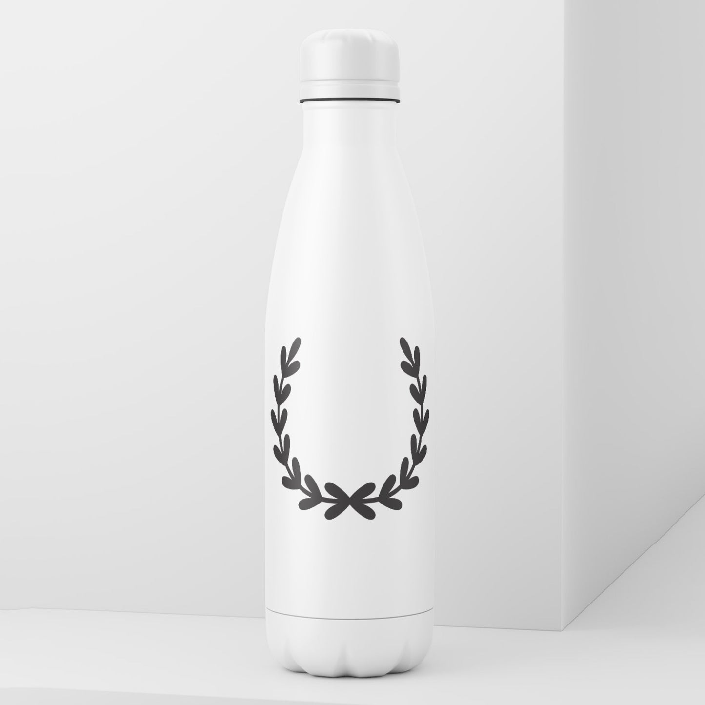 Decorative laurel wreath design for cutting machines