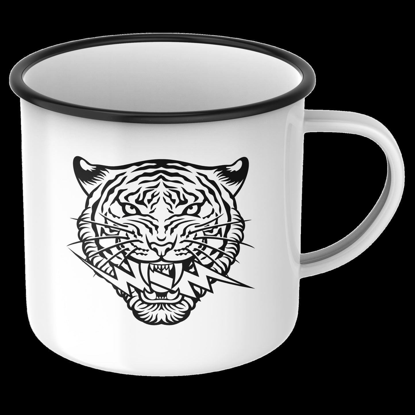 Dynamic lightning tiger design for cutting machines