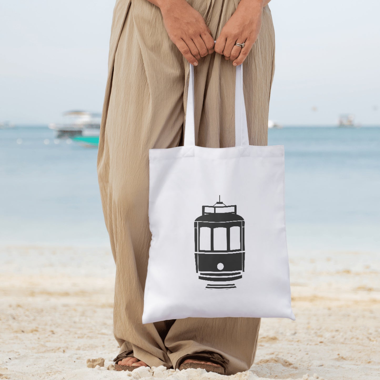 Experience the charm of Lisbon's iconic tram in vector art