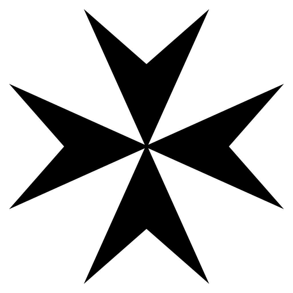 Unique Maltese Cross SVG design for cutting machines