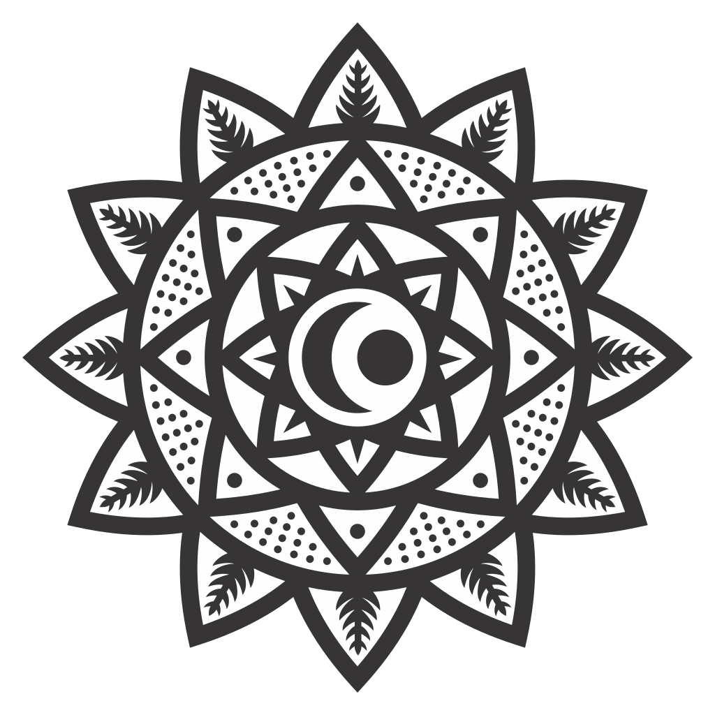 Intricate mandala design perfect for cutting machines