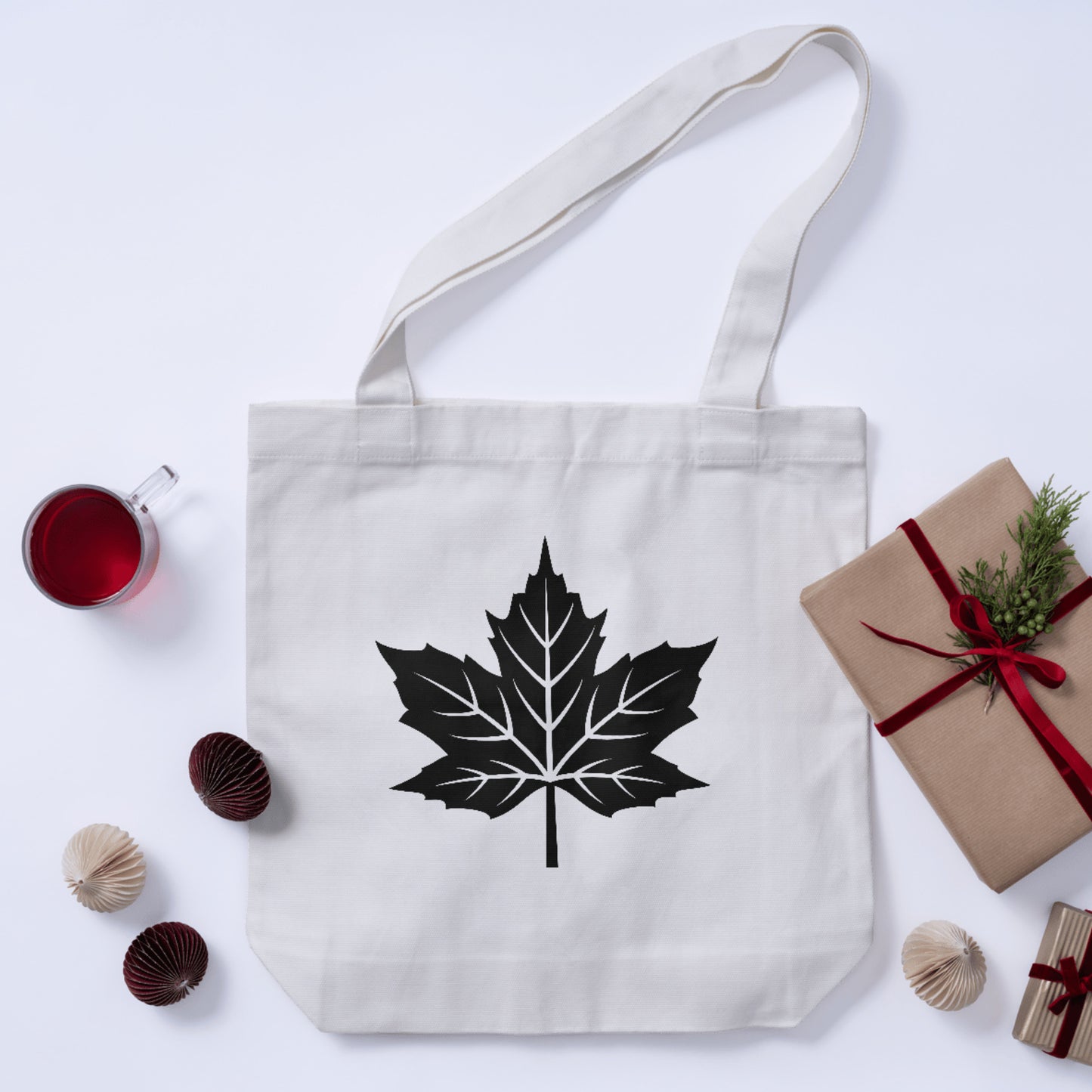 Unique maple leaf vector design for cutting projects