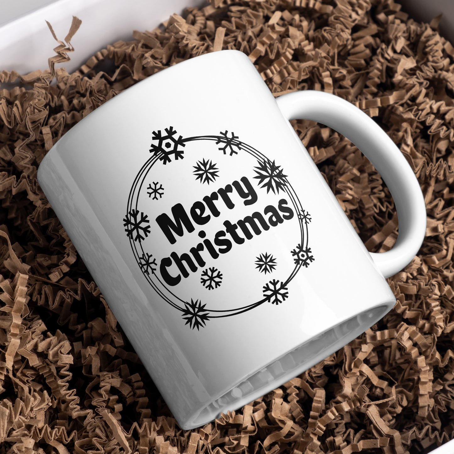 Unique Merry Christmas design for festive cutting projects