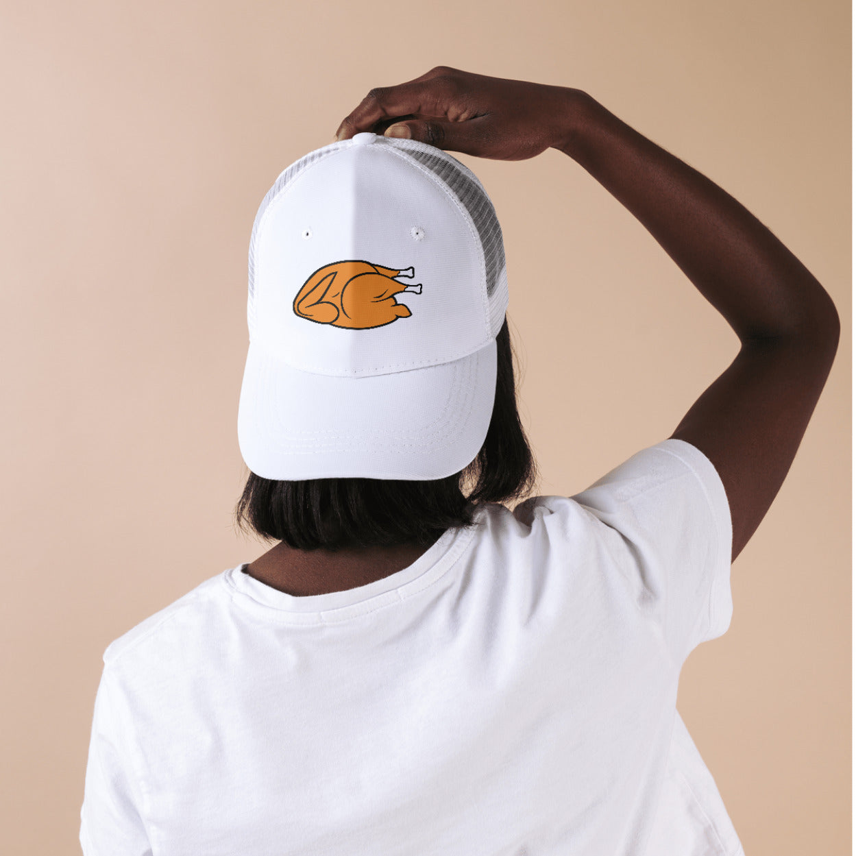Delicious roasted chicken graphic for cutting machines