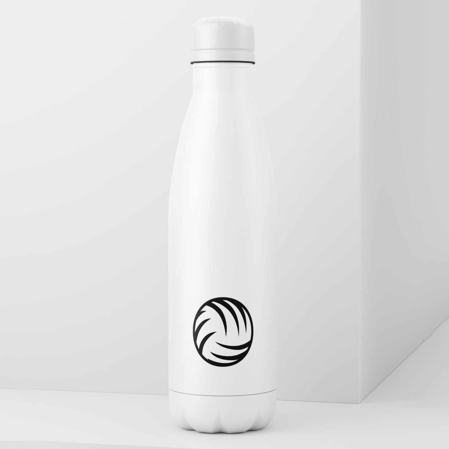 Elegant modern volleyball design for creative cutting projects