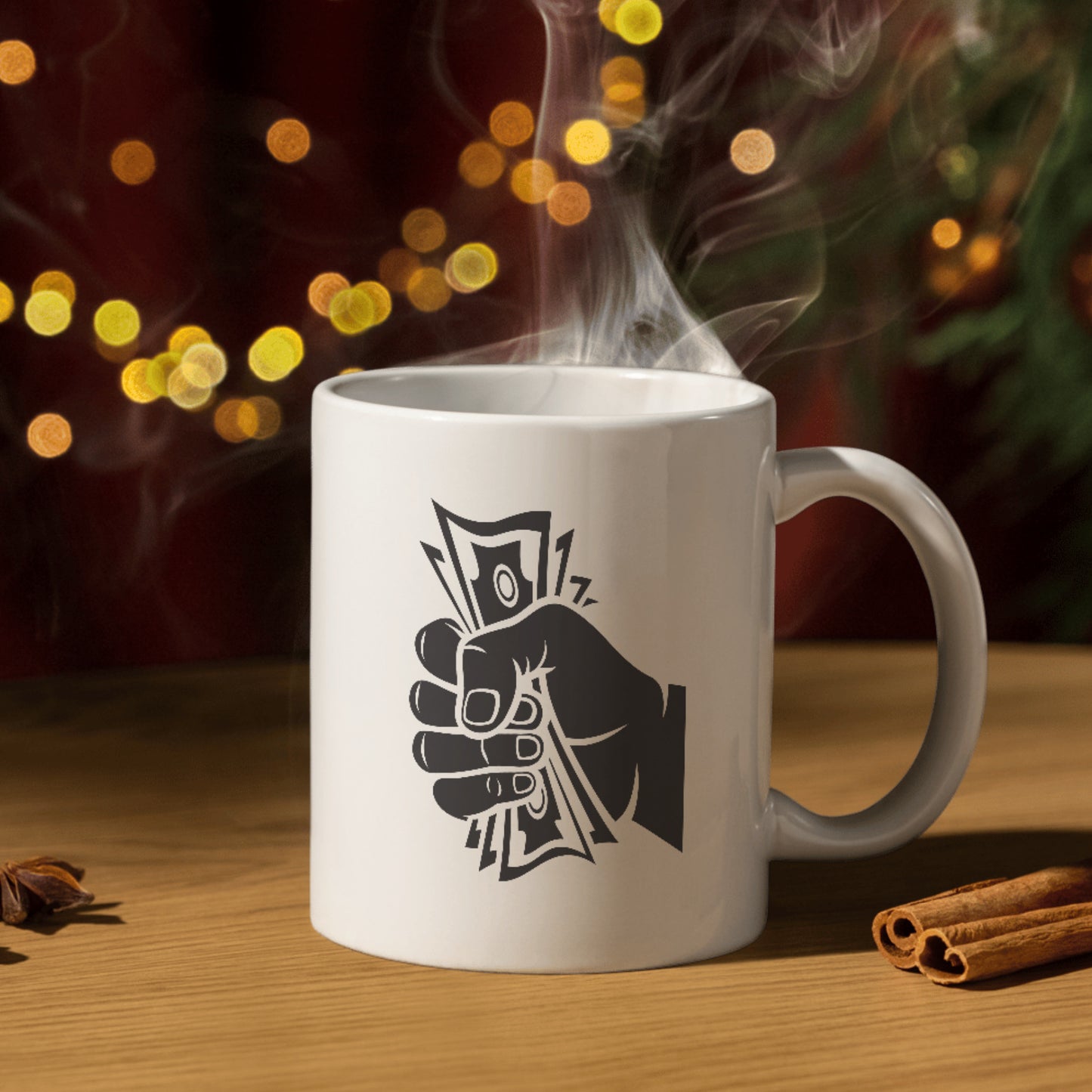 Creative vector of a hand holding cash for design projects