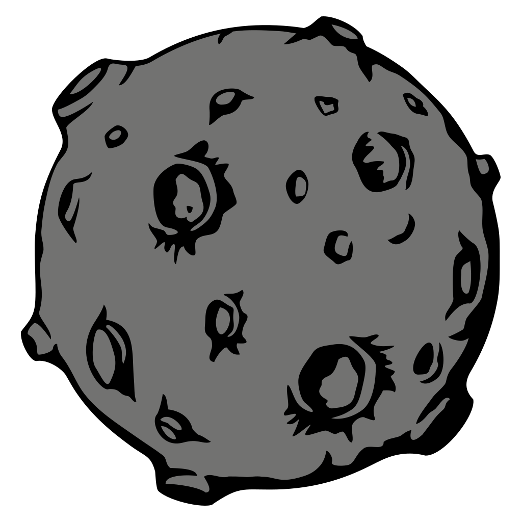 Unique vector svg of a whimsical moon for crafting projects