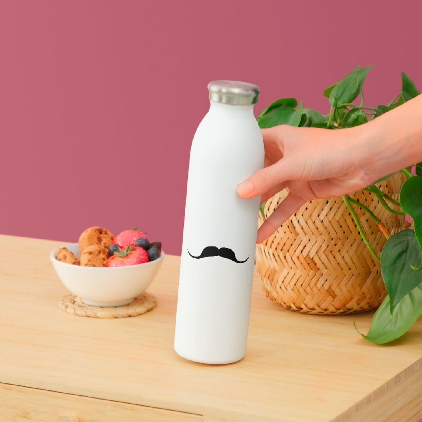 Mustache design for creative cutting machine projects