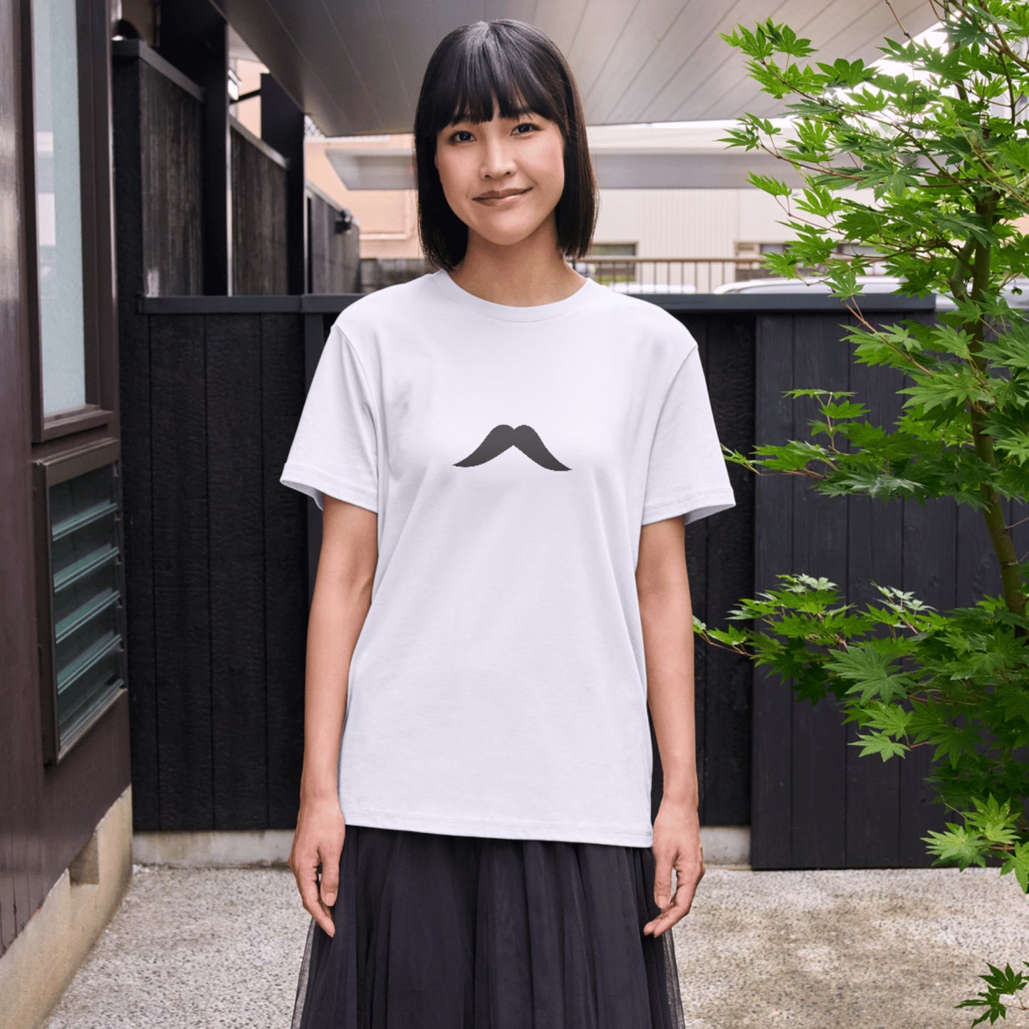 Classic mustache design for creative cutting projects
