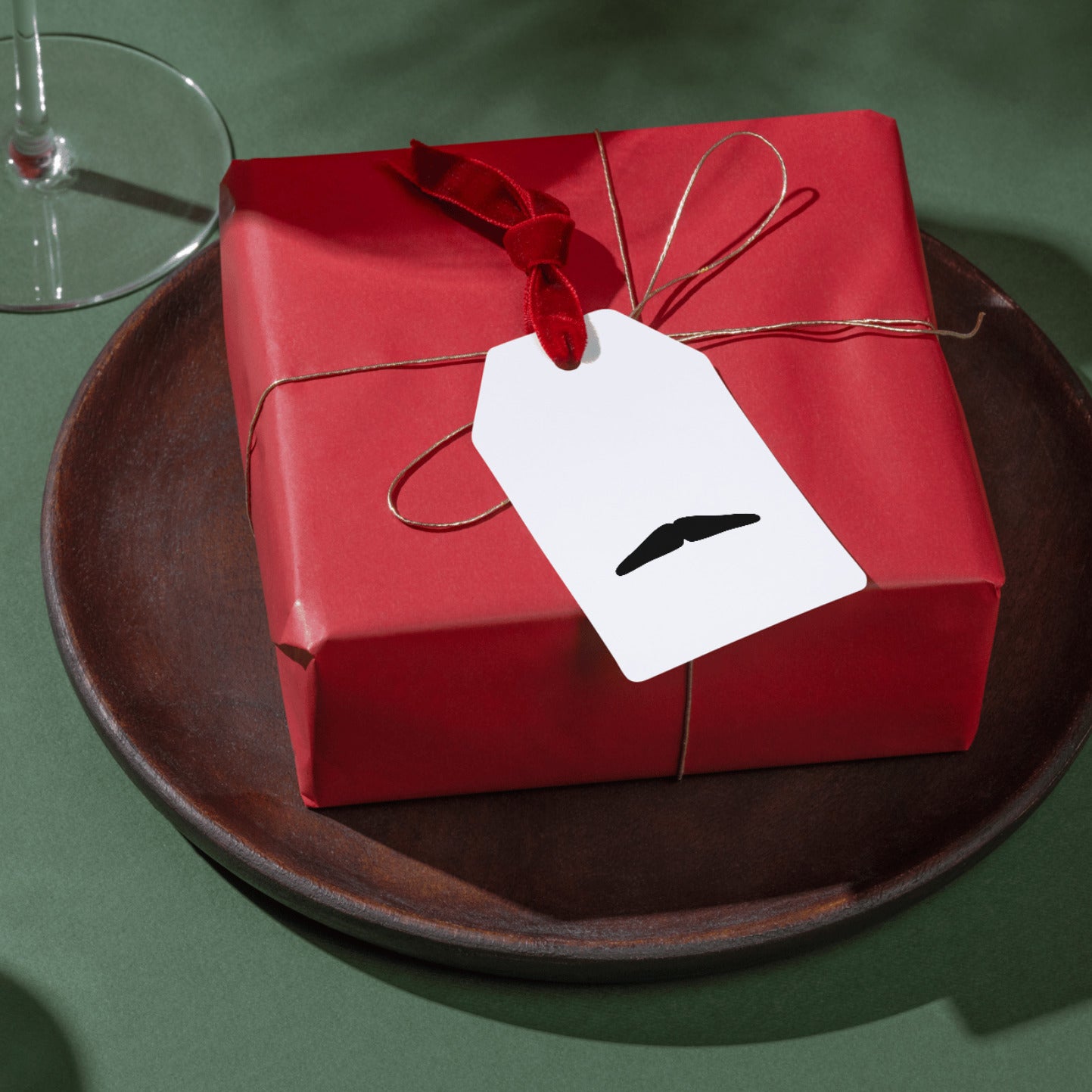 Creative mustache vector design for cutting machines