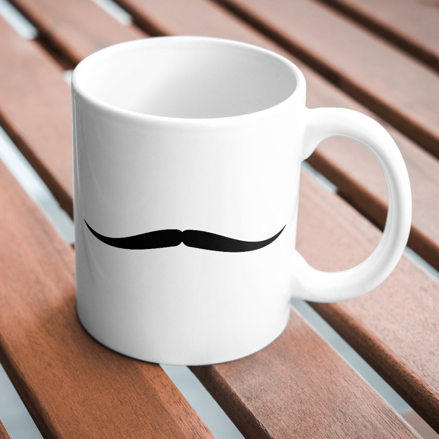 A stylish mustache graphic created for crafting projects