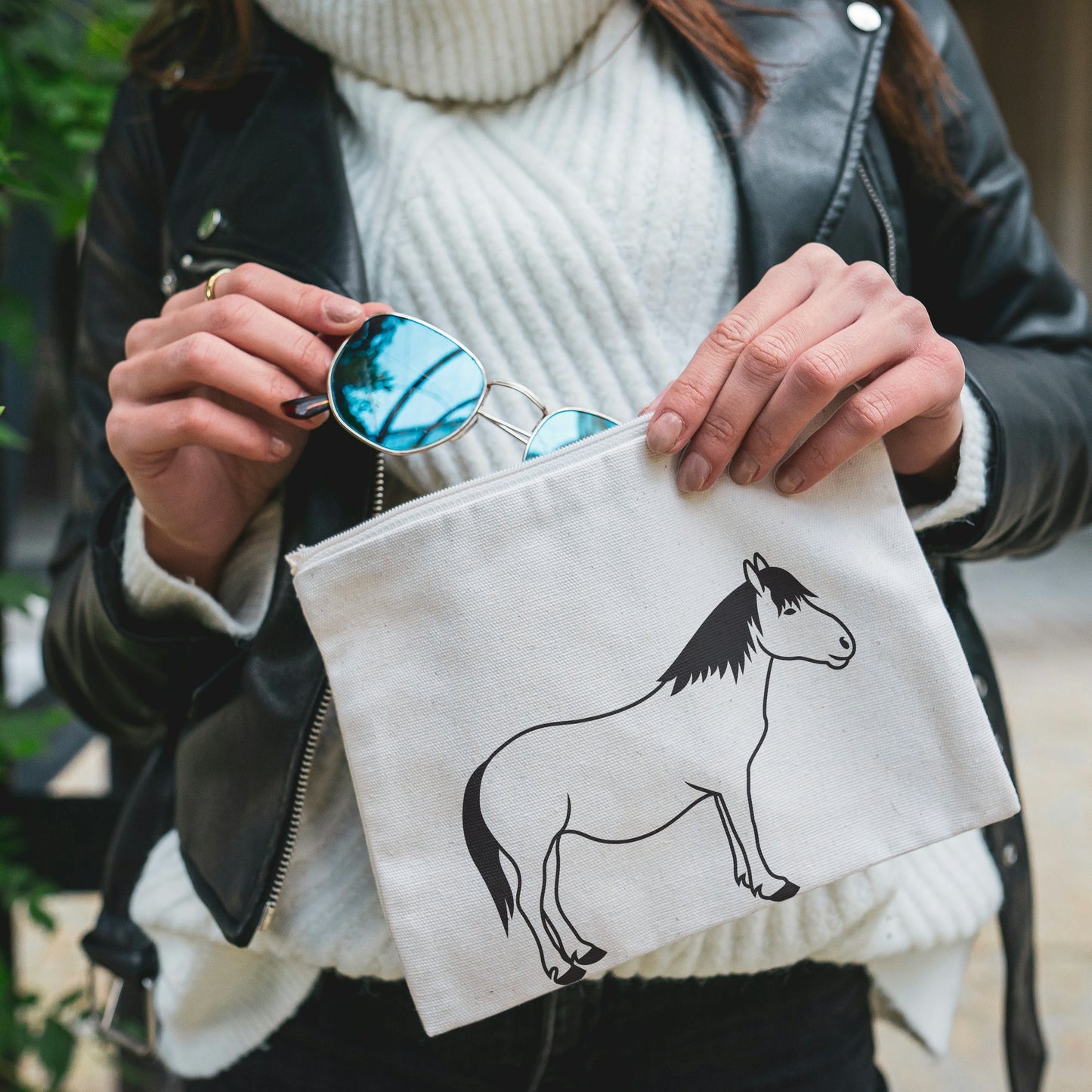 Creative vector design of a horse for crafting projects