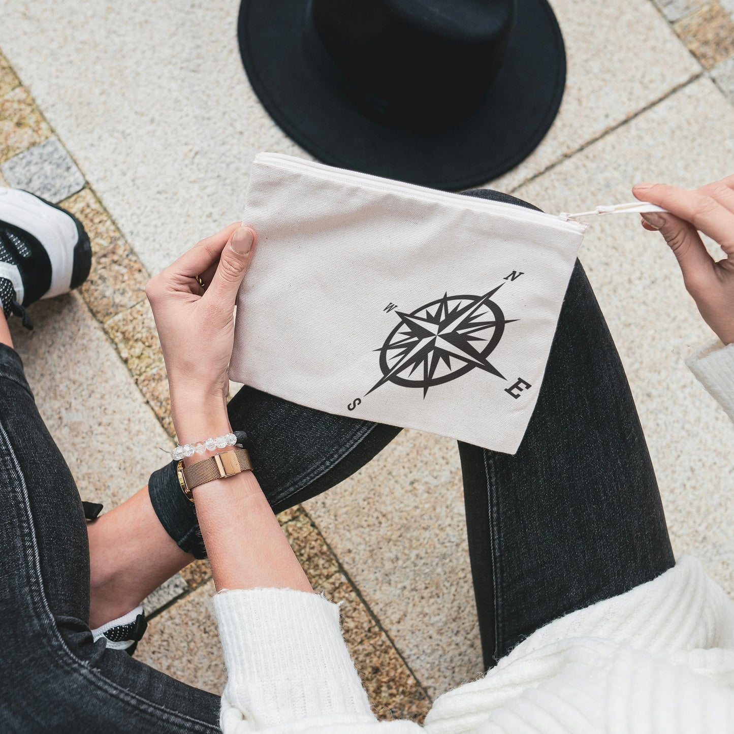 Creative compass design for crafting projects and designs