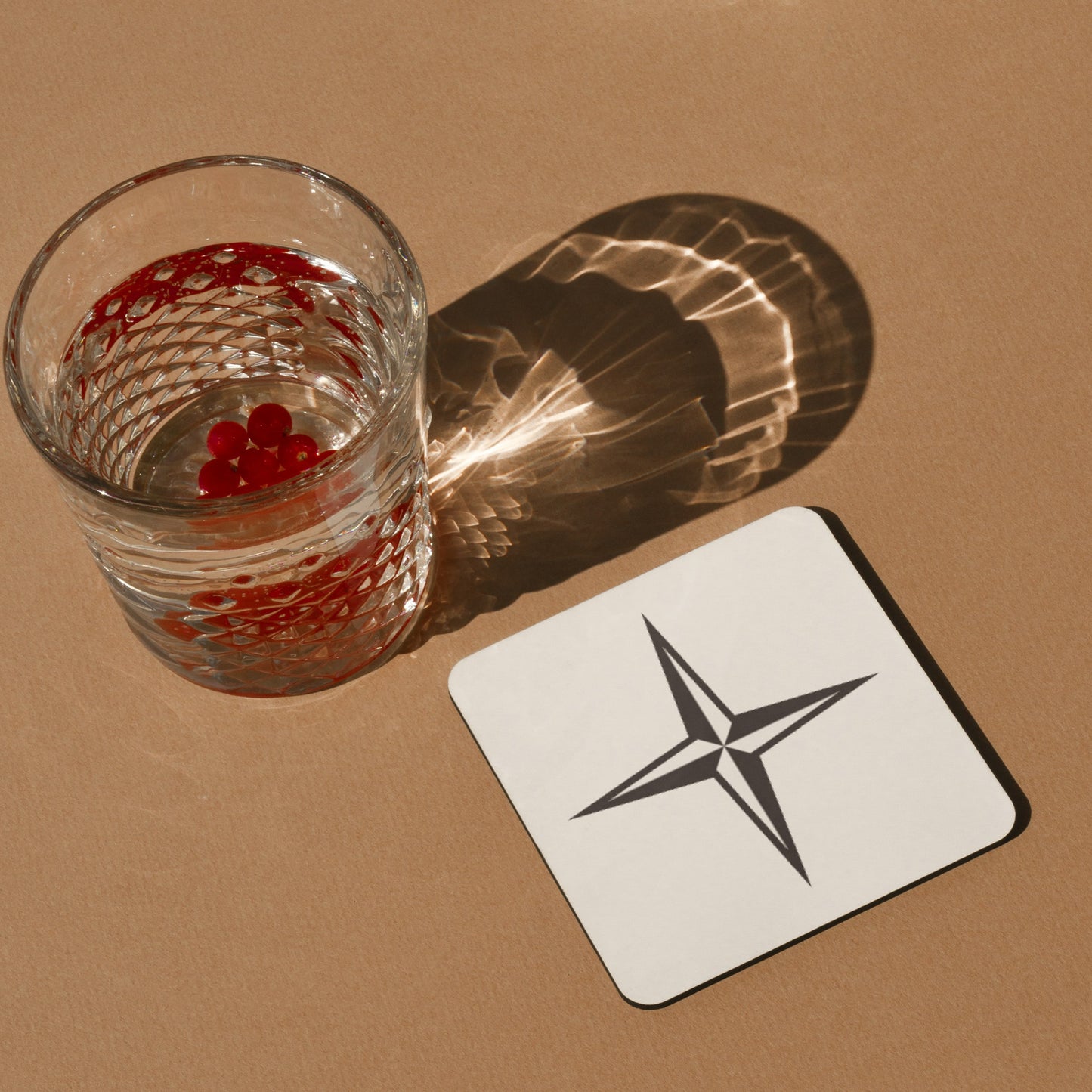Nautical star silhouette design for creative cutting projects