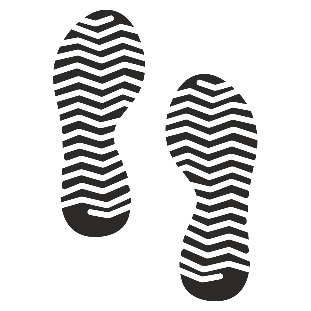 Creative new foot print design for cutting machines