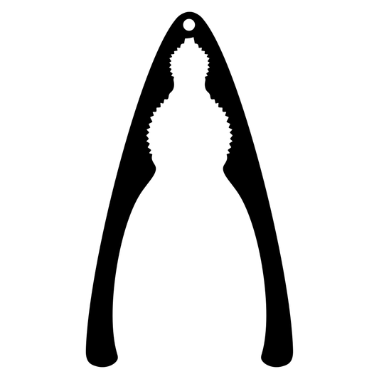 Design for a nutcracker tool in vector format