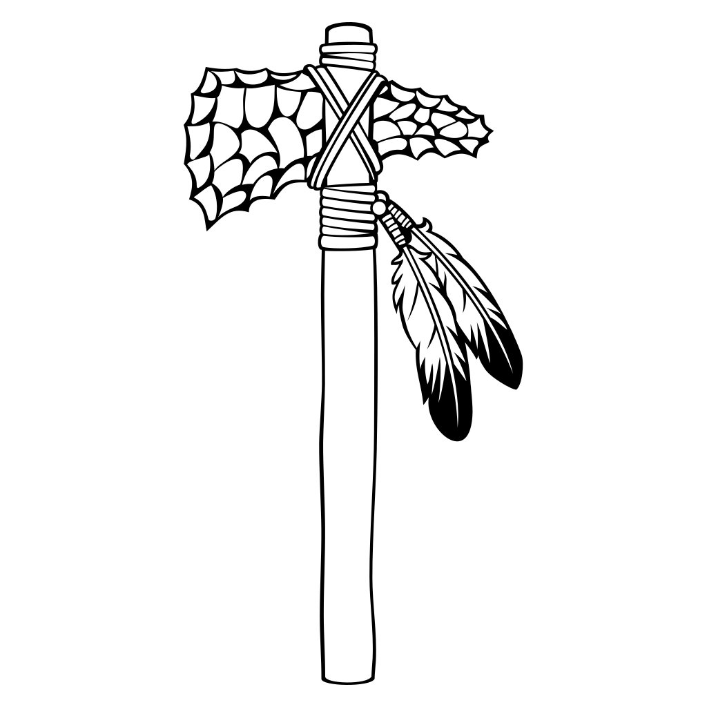 Creative obsidian tomahawk design for crafting enthusiasts