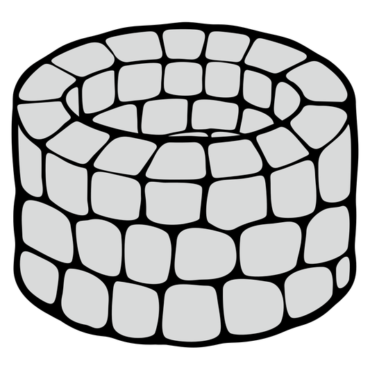 Old stone draw well design for crafting enthusiasts
