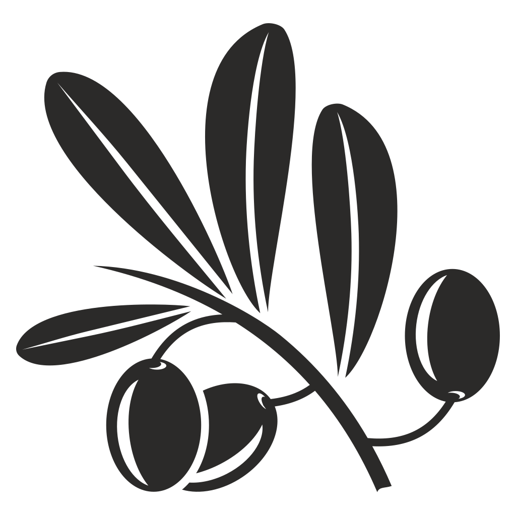 Elegant olive branch design for creative crafting projects