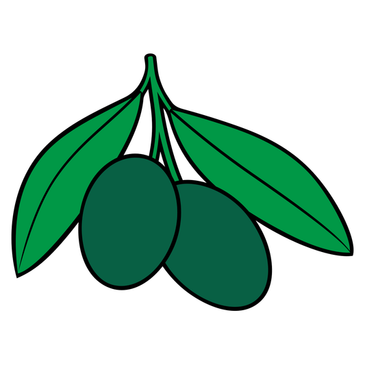 Olive branch vector design perfect for cutting machines