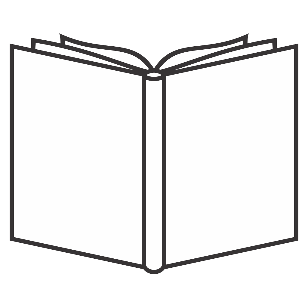 Open book. Create artful designs with vector SVG files for cutting machines