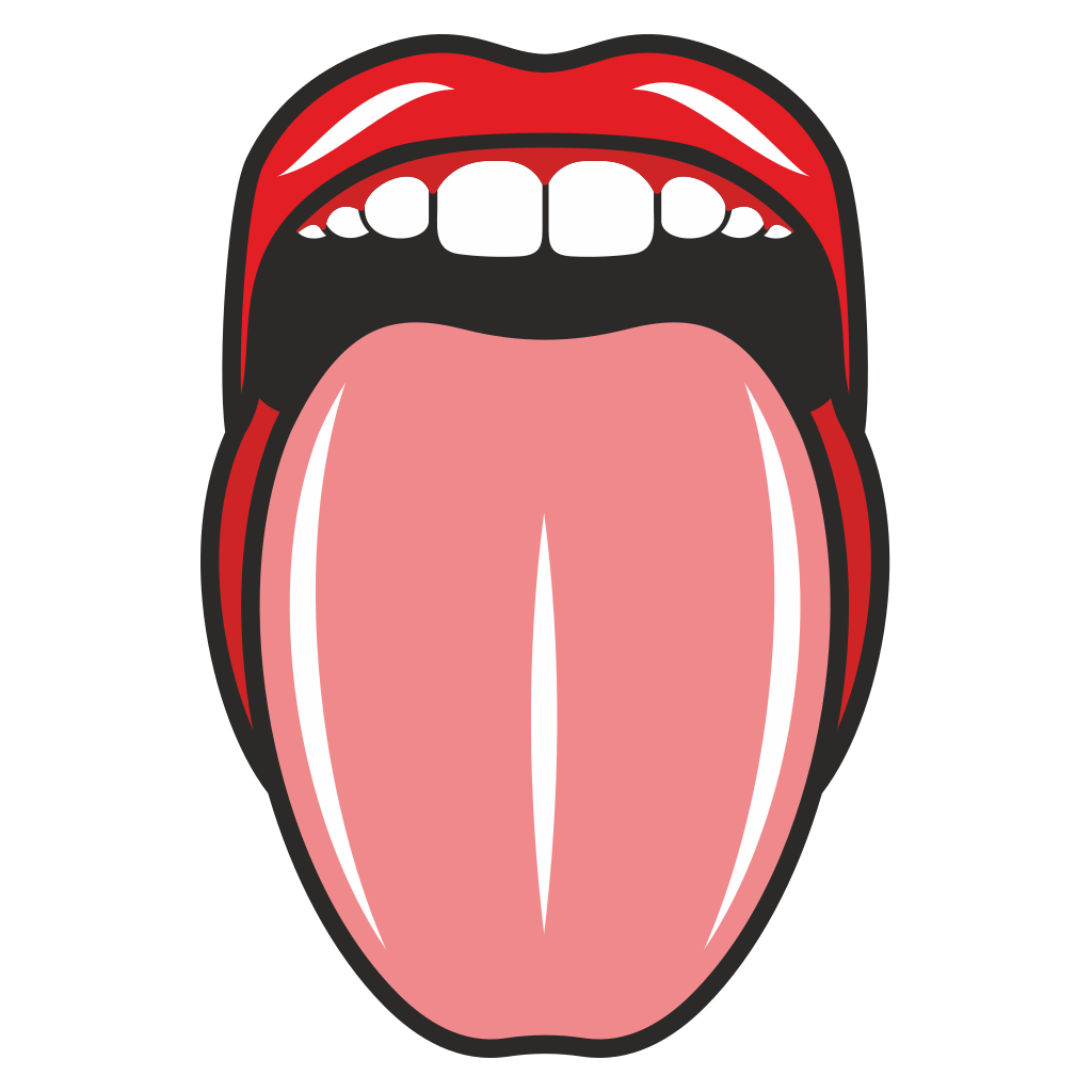 Open mouth vector design for cutting machines