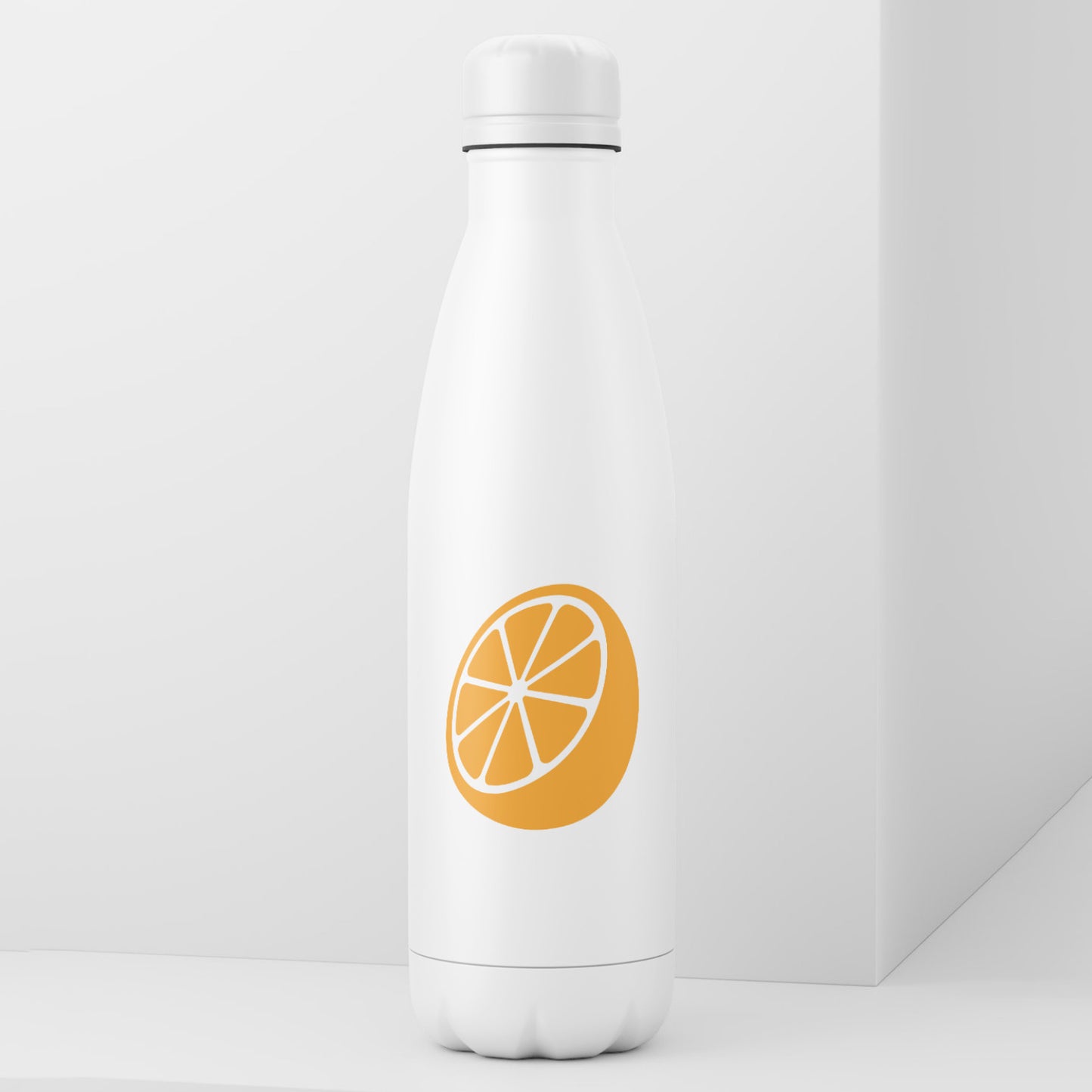 Vibrant sliced orange design for creative projects