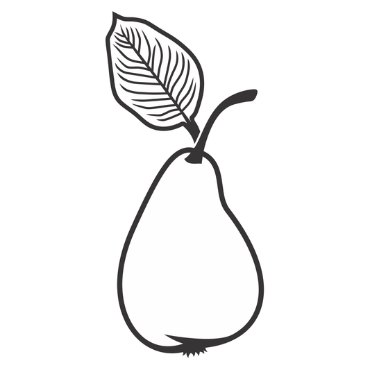 Design stunning pear SVGs for cutting machines!