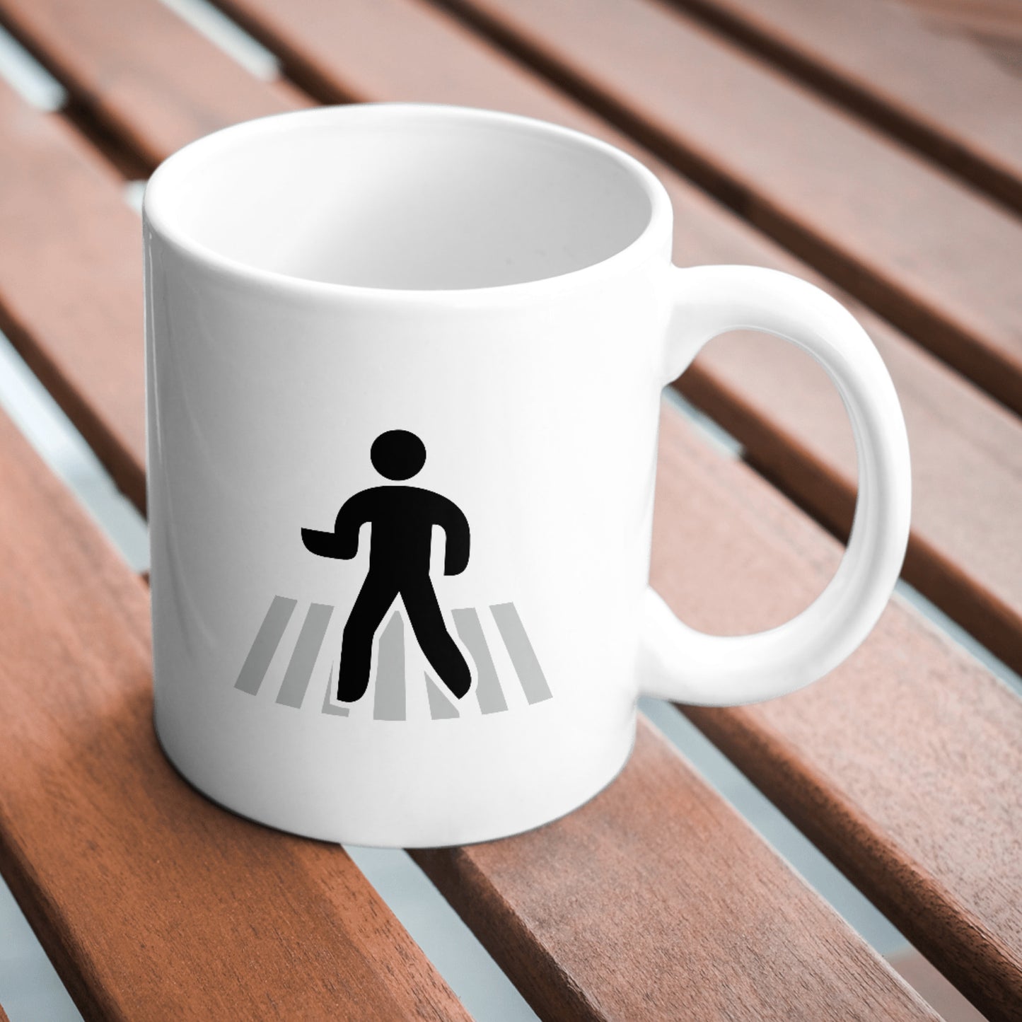 Creative pedestrian crossing design for cutting machines