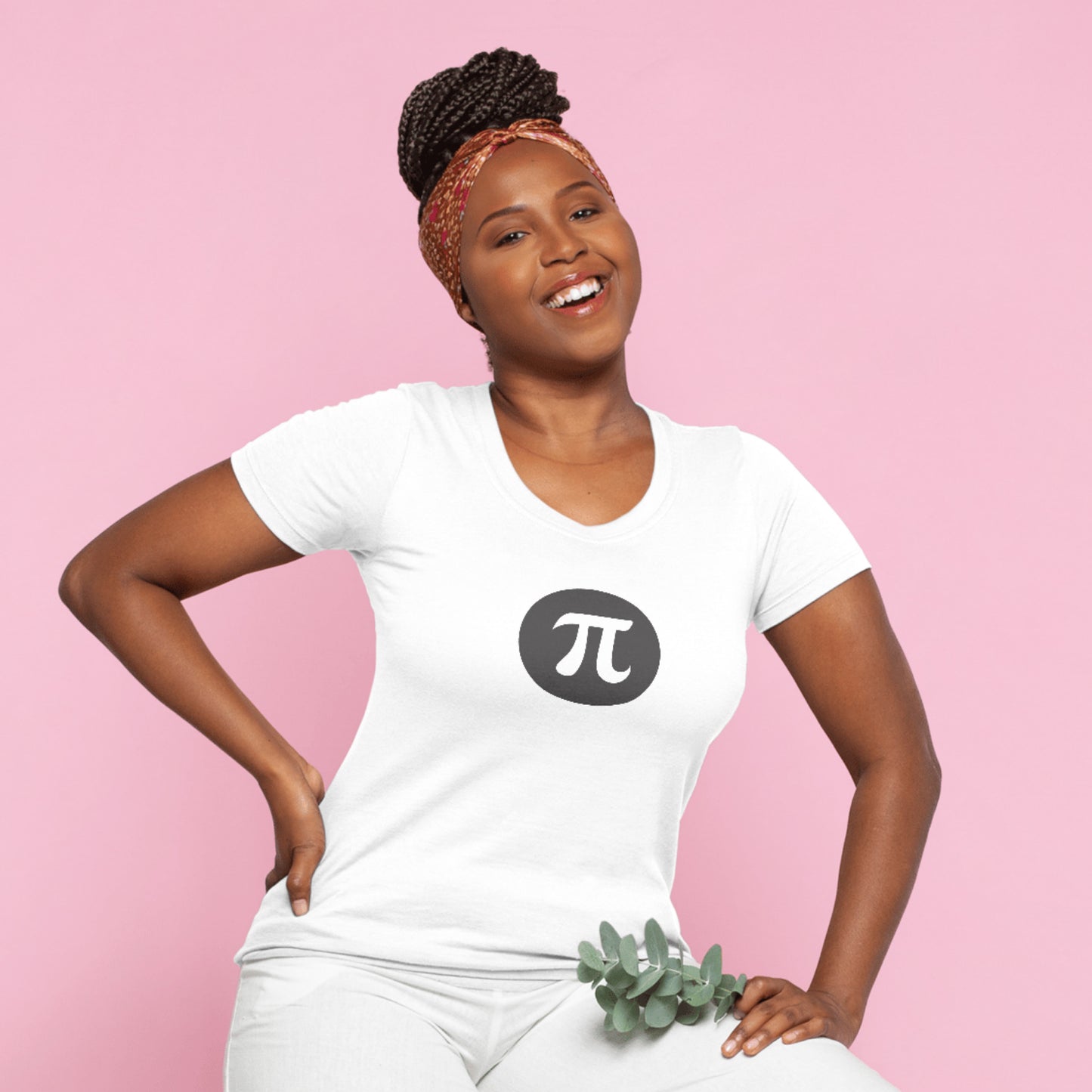 Creative vector design featuring visually striking pi symbol