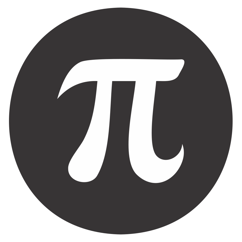 Creative vector design featuring visually striking pi symbol