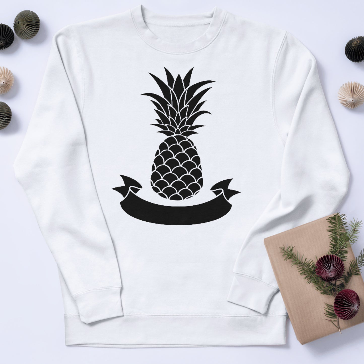 Unique pineapple monogram design for creative projects