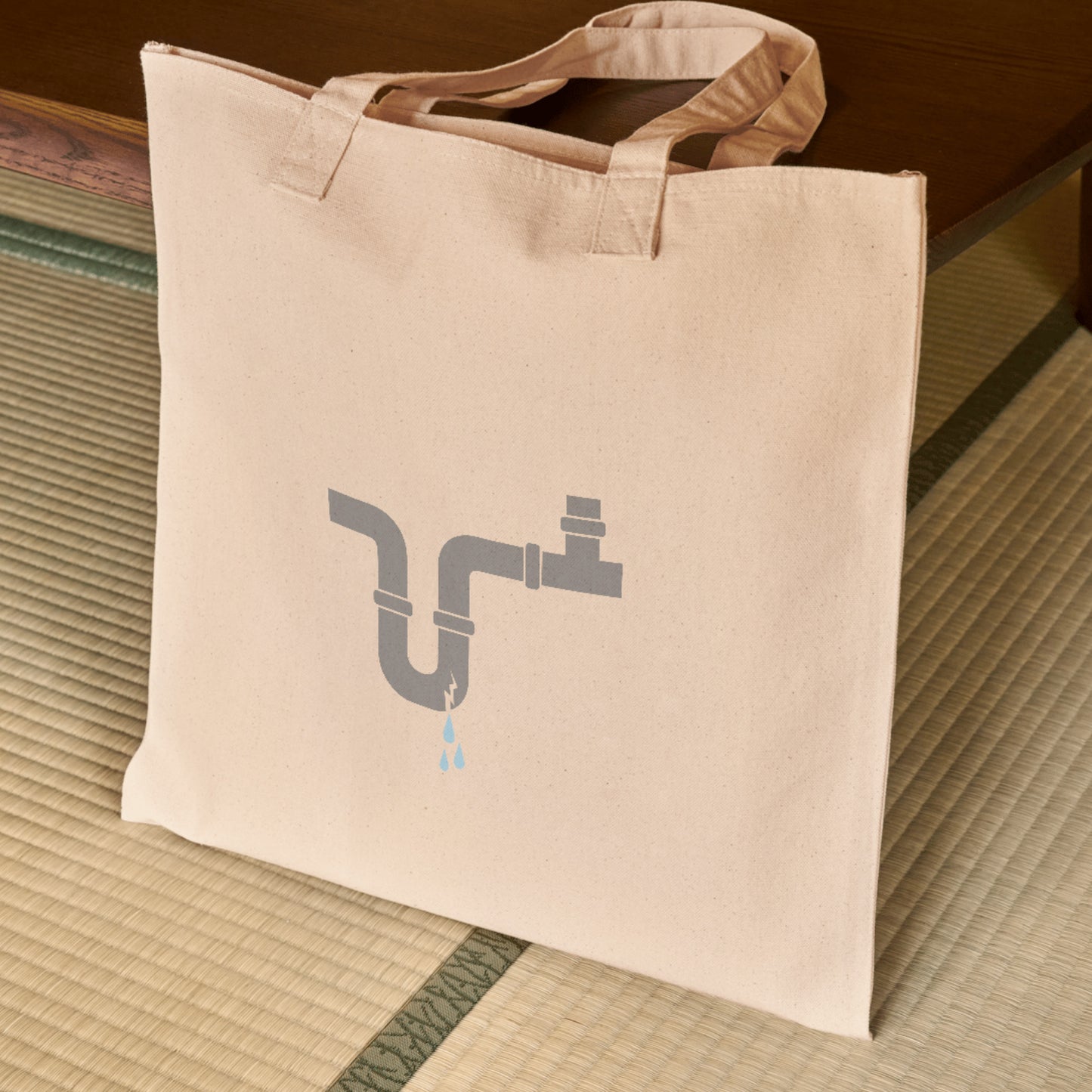 Dripping faucet and pipe vector design for crafting projects