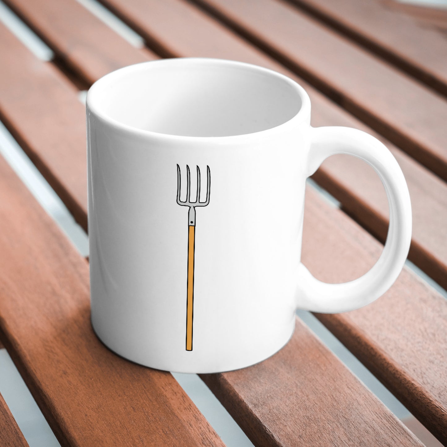 SVG design of a pitchfork tool for cutting machines