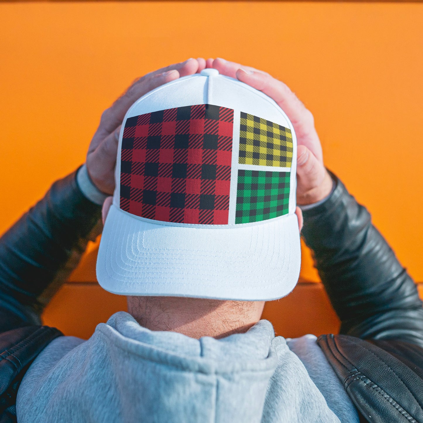 Vibrant plaid pattern vector files for unique crafting projects