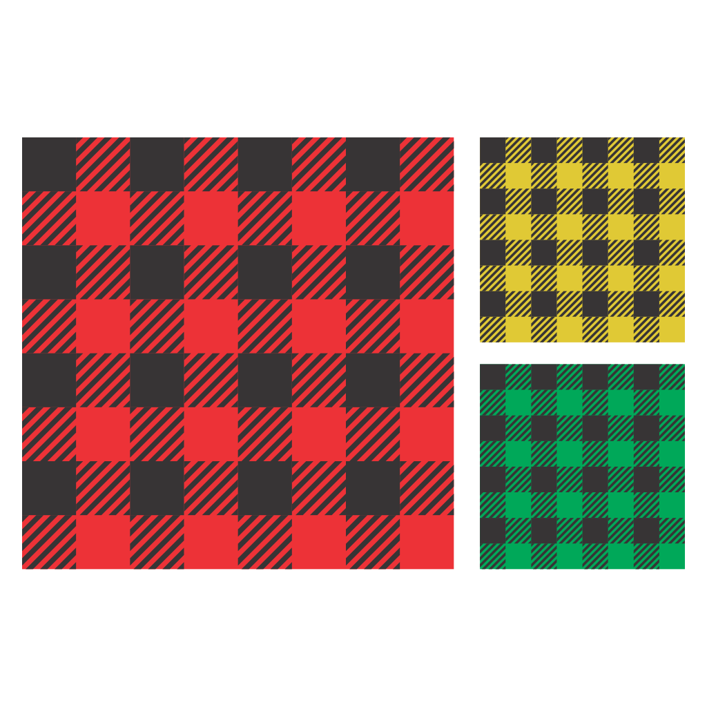 Vibrant plaid pattern vector files for unique crafting projects