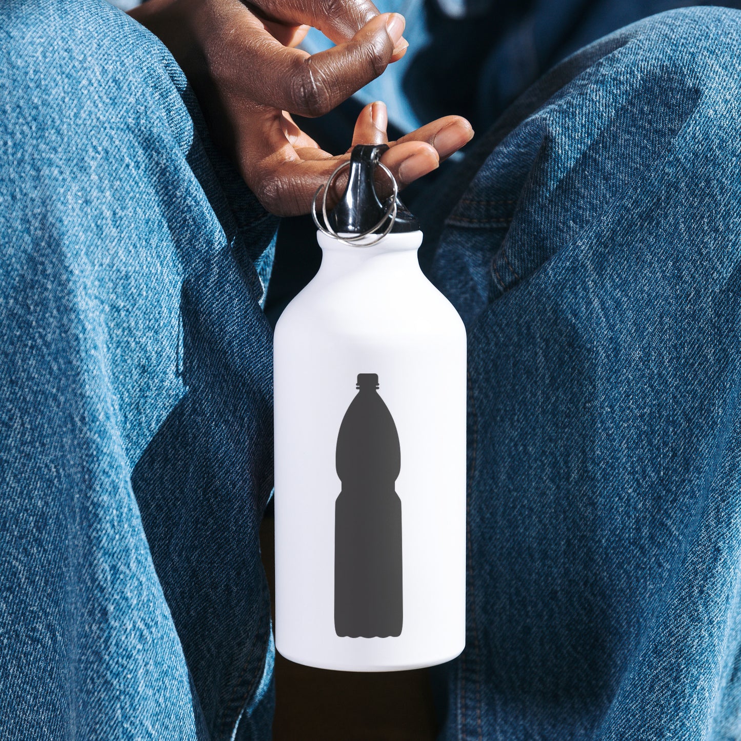 Vector design for cutting machine: water bottle shape