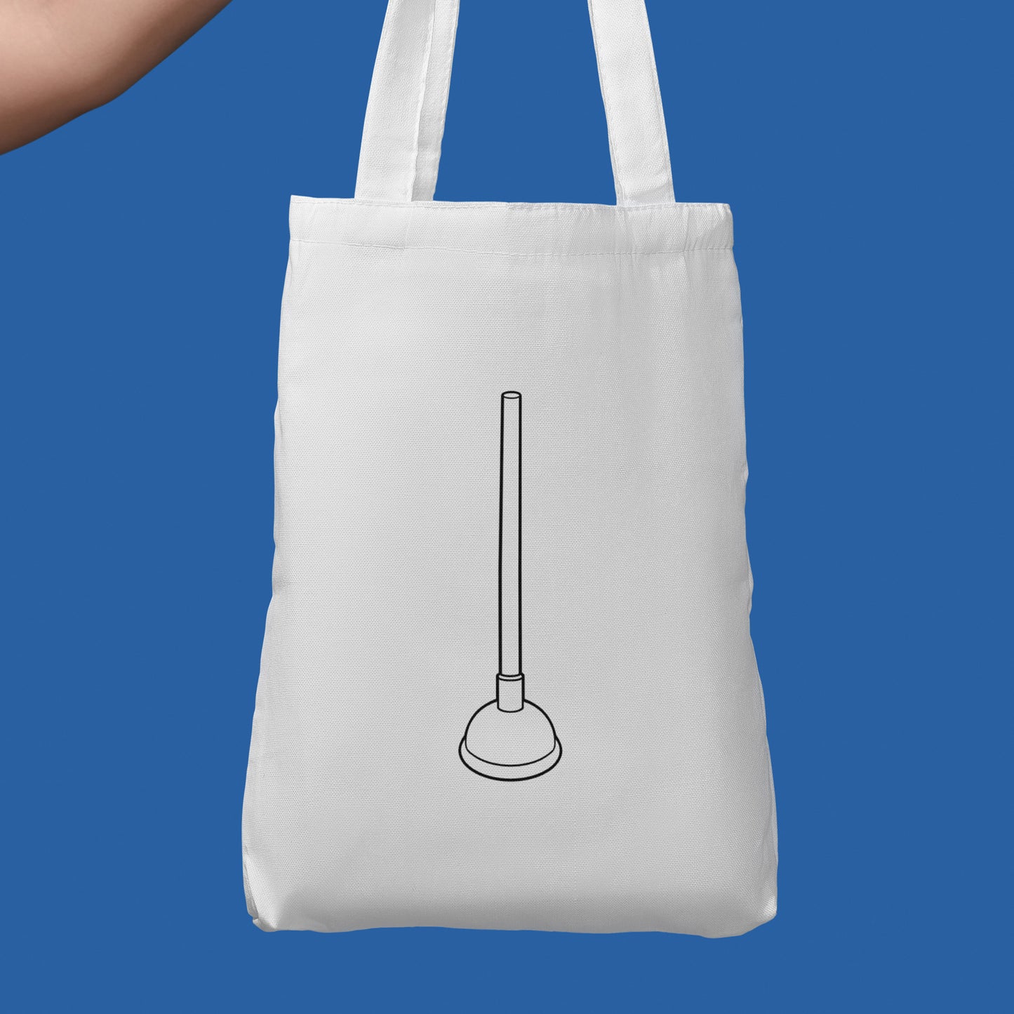 Creative vector design of a classic plunger for craft projects