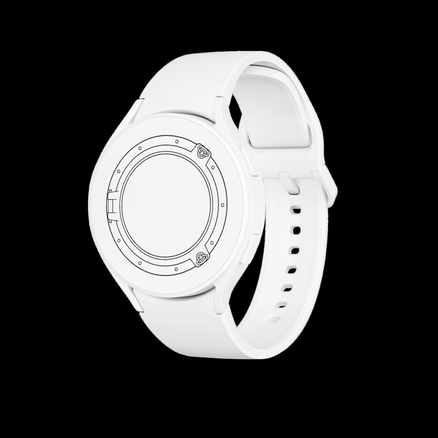 Porthole design for layered vector cutting projects