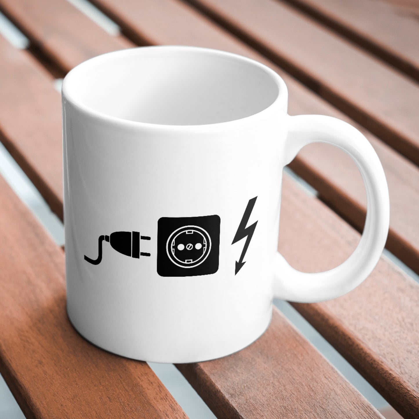Creative vector design of a power plug and outlet