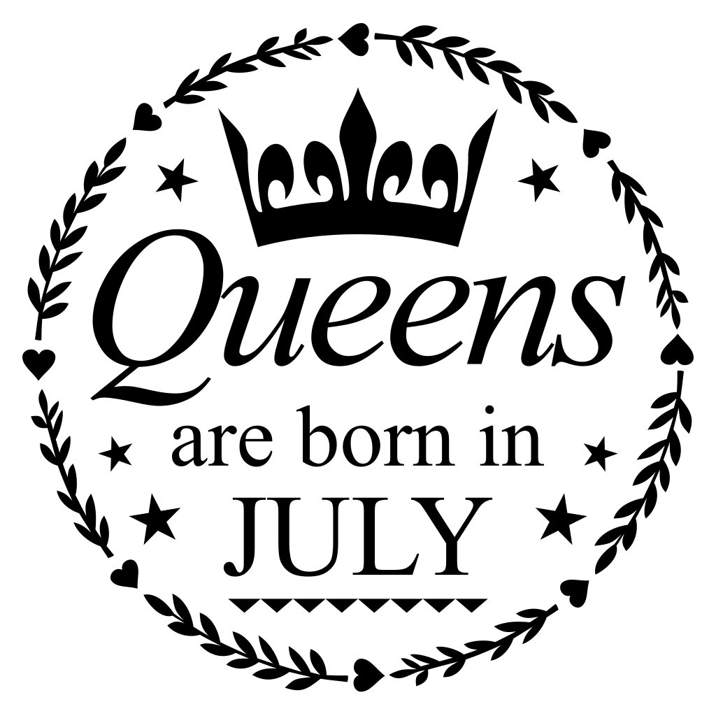Celebrate July Birthdays with Queens Born in July Design