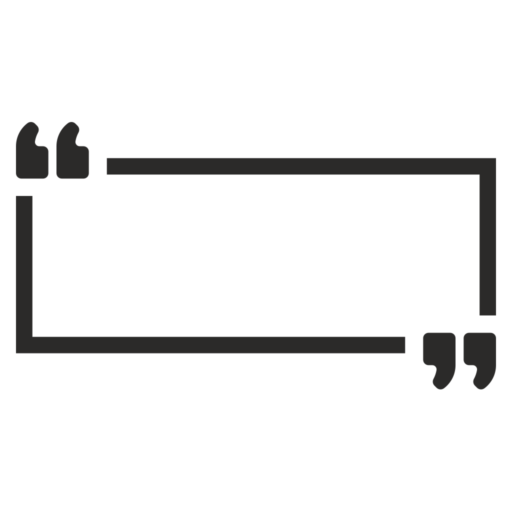 Creative vector quotation marks for cutting machine designs
