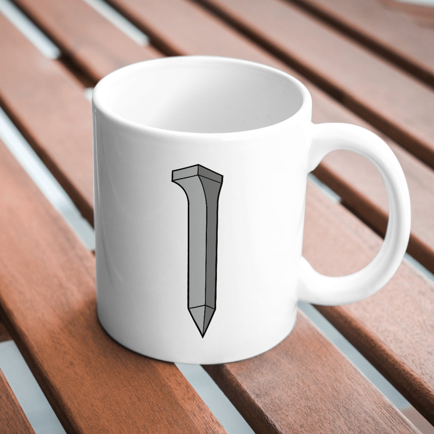 Crafting elements with stylish vector railroad or rail spike design for projects