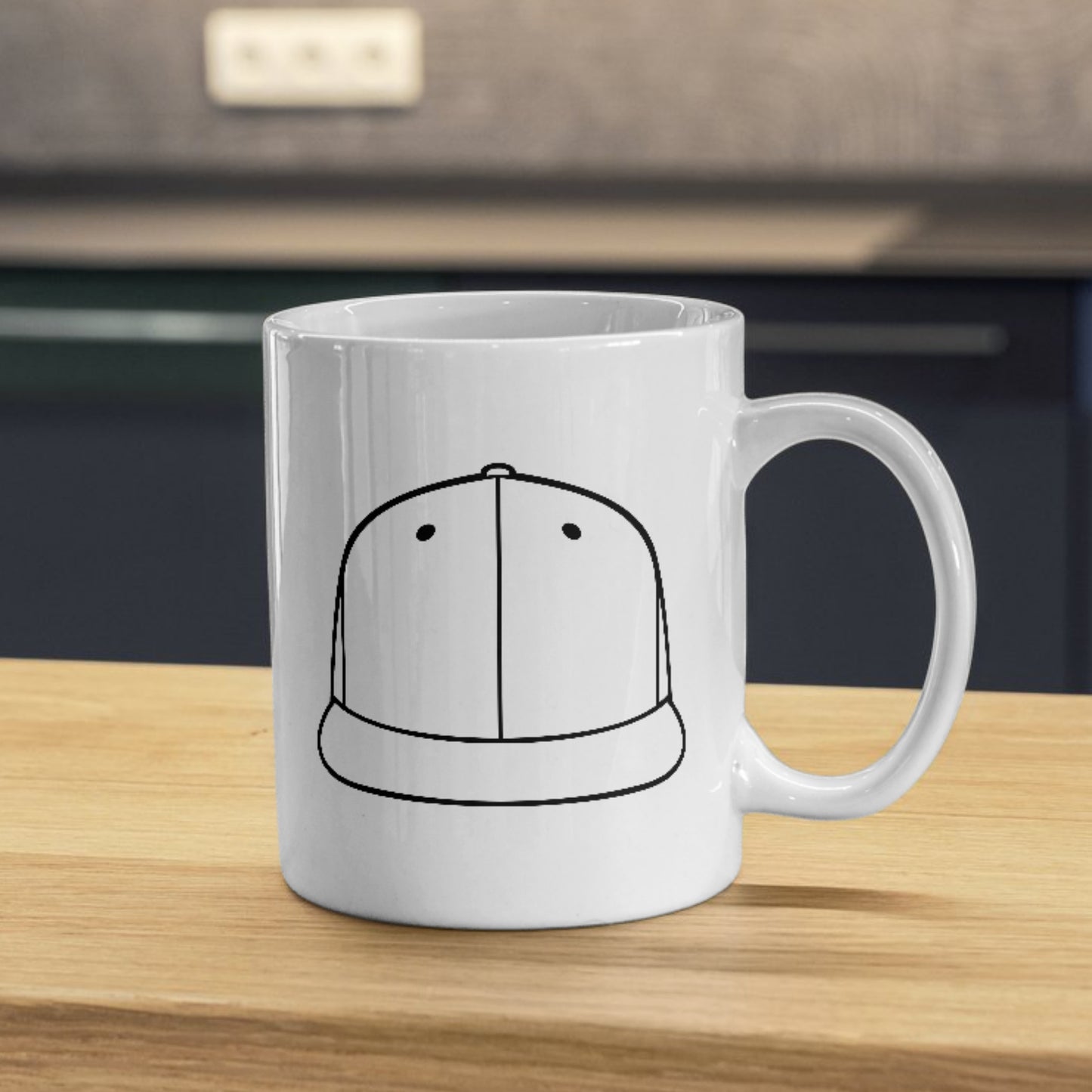 Stylish rap cap vector design for cutting machines