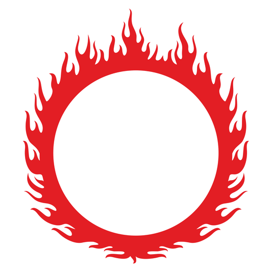 Create unique designs with Ring of Fire monogram style