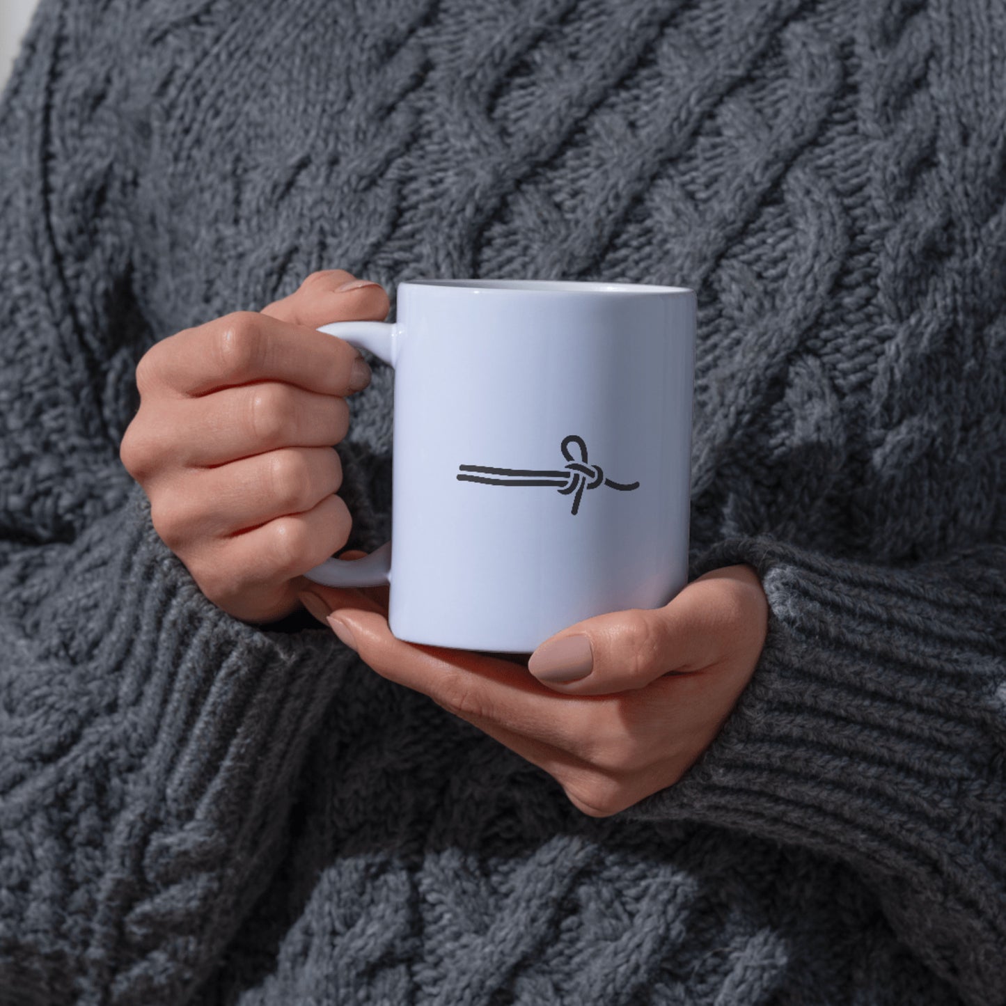 Creative vector svg of a simple knot design for cutting machines