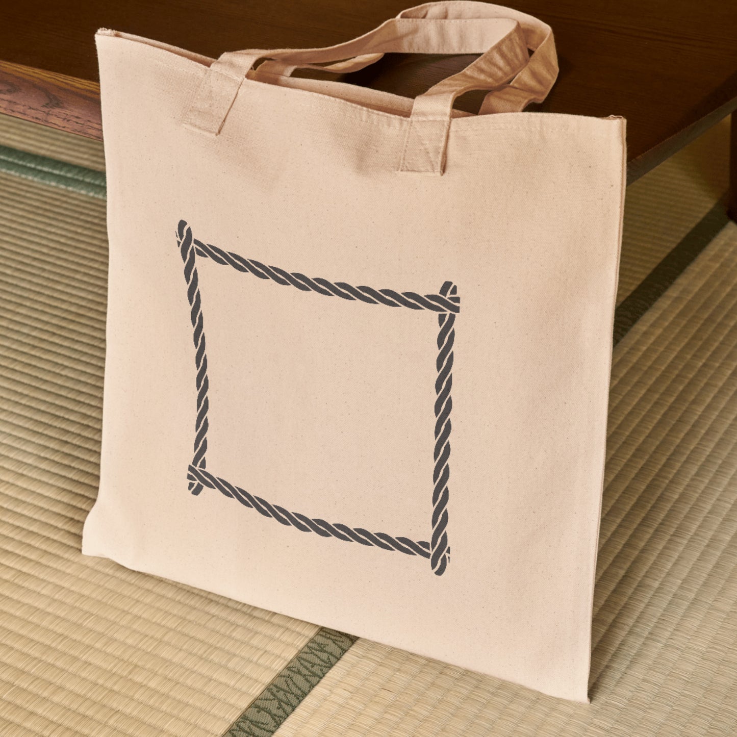 Creative rope frame design for crafting projects and decor