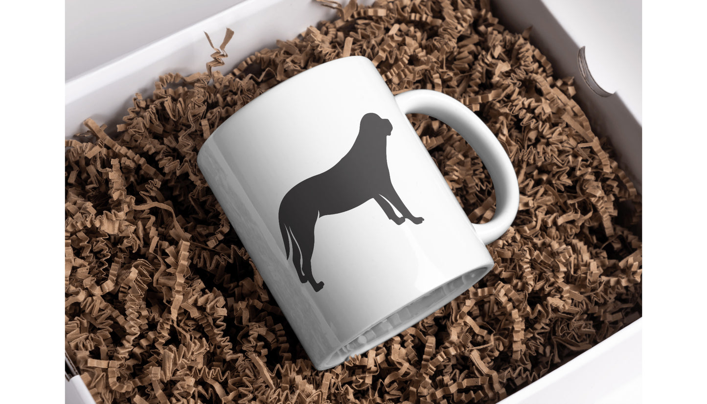 Rottweiler silhouette design for cutting machine projects