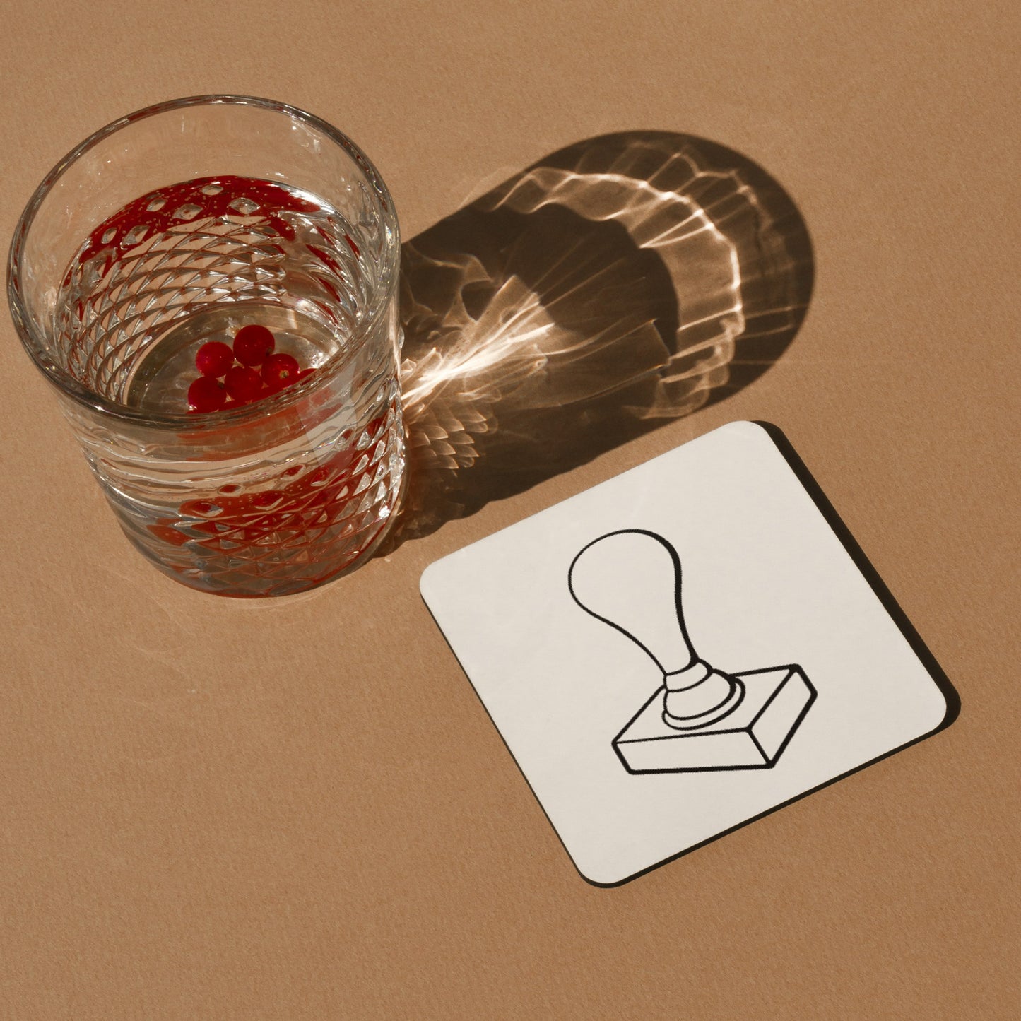 Unique rubber stamp design for crafting and DIY projects