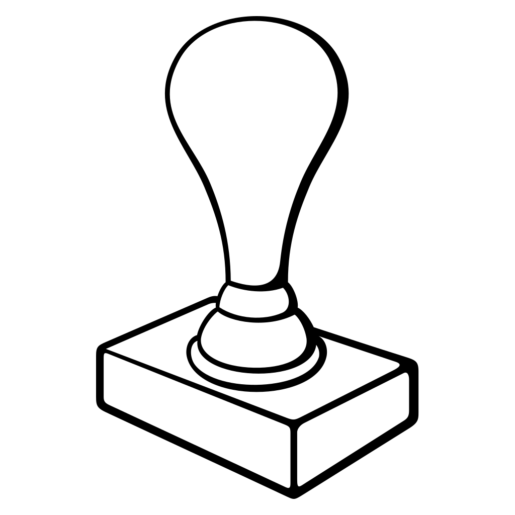 Unique rubber stamp design for crafting and DIY projects